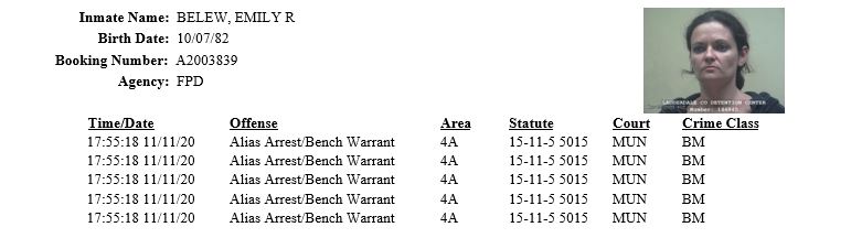 Florence Arrest Reports 11 12 20 11 19 20 Quad Cities Daily