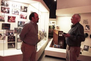 Rodney Hall explains AMHOF changes to Quad-Cities Daily's Steve Wiggins