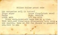 million dollar cake
