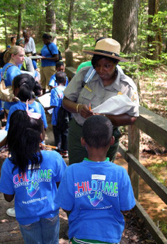 Teachers in parks