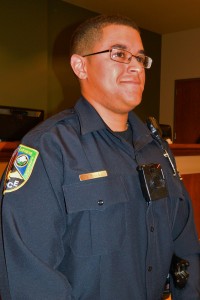 camera on uniform