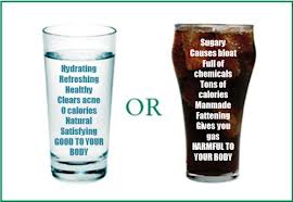 soda or water
