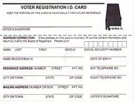 voter card
