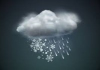 sleet rain snow