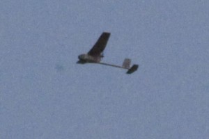 UAV Flies over ISR Group Test Site - August 2013
