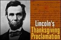 LincolnThanksgivingProclamation