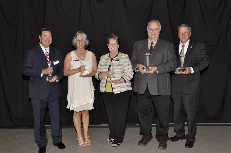 Left to Right- Mark Lambert, Ginger Stone, Joyce Luker, Ralph Freehauf, Rick Mould