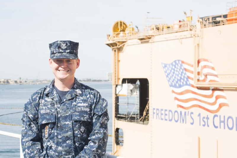 Petty Officer 1st Class William Welch