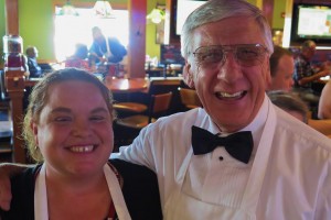 Jennifer Janzen with Mayor Marks