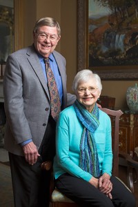 Dr. Harrison and his wife, UNA alumna, Laura Harrison 