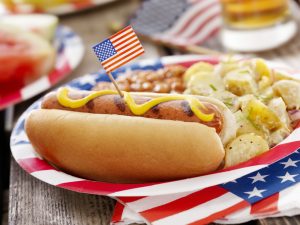 All American Hotdog and a Beer