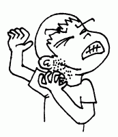 itchy