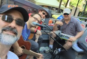 Jimmy Nutt, Anreas Werner, Mitch Mann and Mark Narmore photo: Andreas Werner