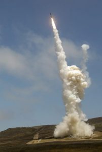 A major Boeing missile project in Alabama is the Ground-based Midcourse Defense initiative. (Image: Missile Defense Agency)