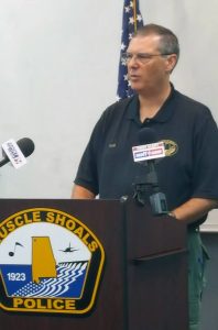 Muscle Shoals Police Chief Robert Evans