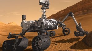 An artist rendering shows NASA’s Mars 2020 rover, which will search for signs of ancient life on the Red Planet. (Image: NASA)