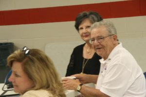 Charles Alexander with his wife Dot Alexander