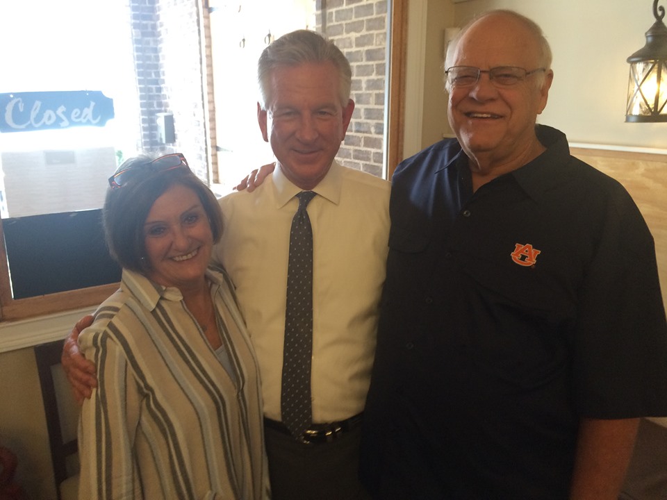 with David and Faye Johnson