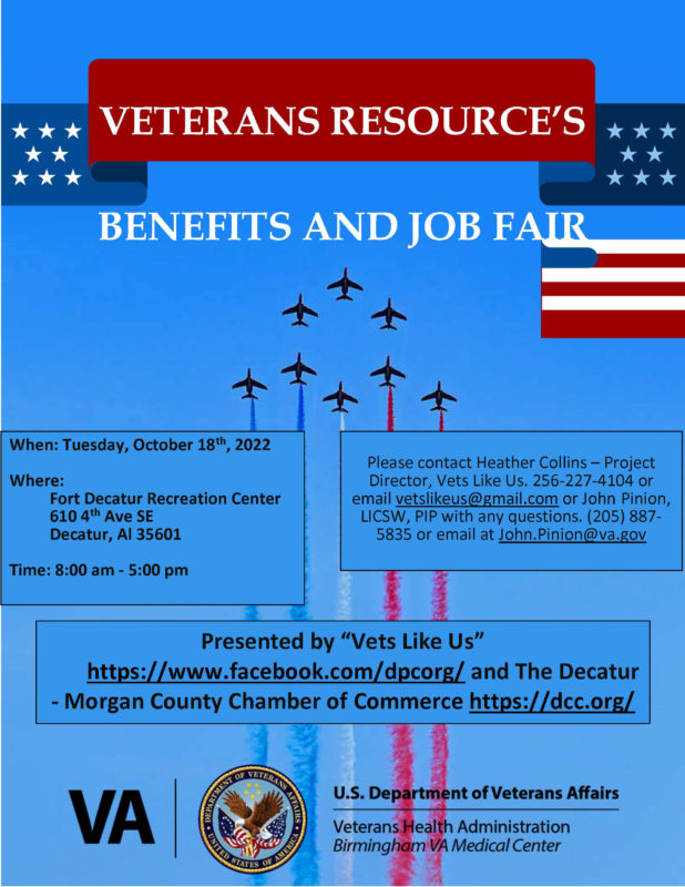 The Decatur Career Center is Participating in a Veteran’s Resources