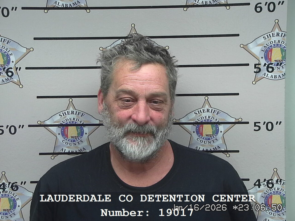 Lauderdale County Arrest Reports 01/1626 – 01/23/26 – Quad Cities Daily