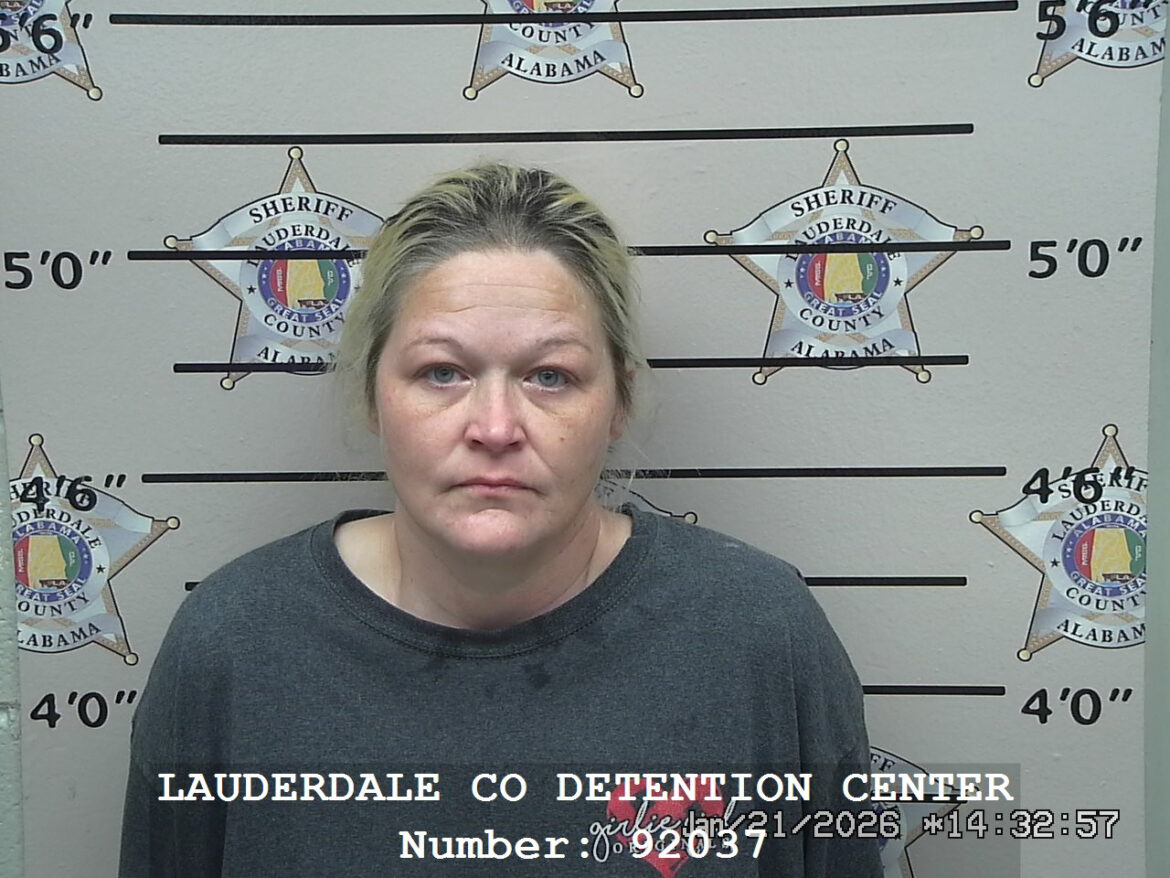 Lauderdale County Arrest Reports 01/1626 – 01/23/26 – Quad Cities Daily