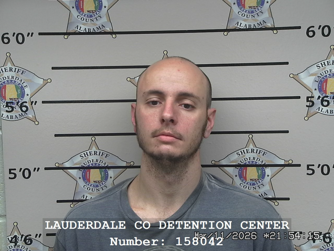 Lauderdale County Arrest Reports 03/06/26 – 03/13/26 – Quad Cities Daily
