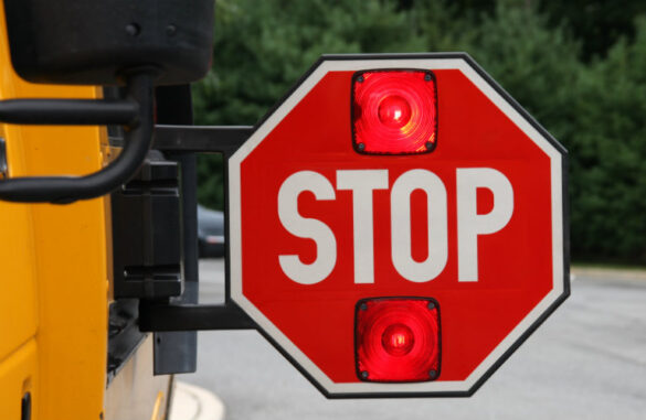 bus stop sign